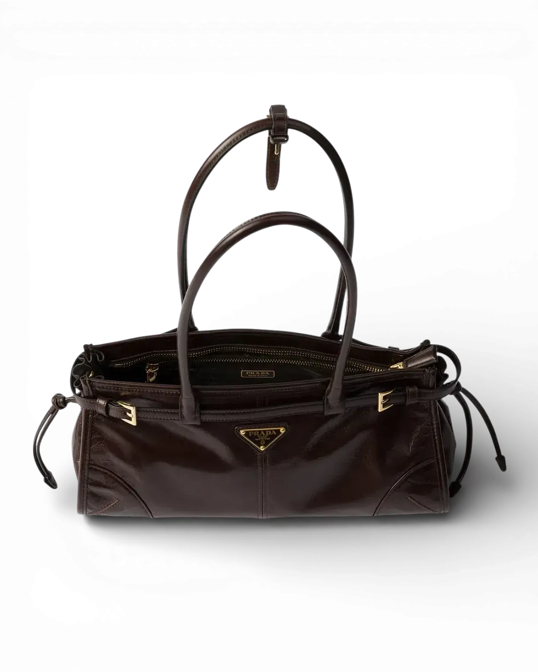 Prada Сумка Bonnie medium leather - фото 4