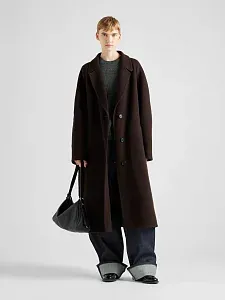 Prada Сумка на плечо Aimee Large из кожи Black - фото 2