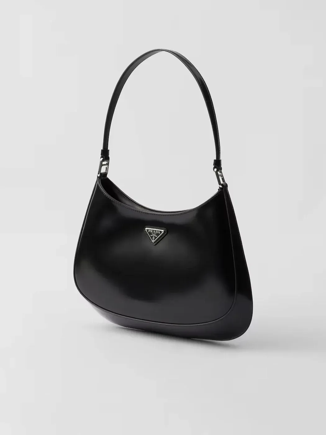 Prada Сумка Cleo из лакированной кожи Black - фото 3