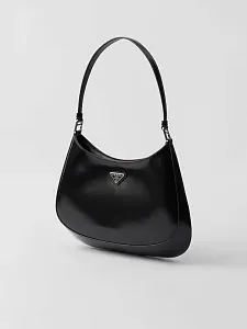 Prada Сумка Cleo из лакированной кожи Black - фото 3
