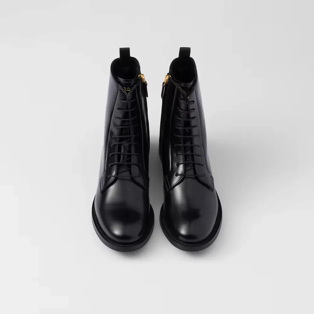 Prada Ботинки из матовой кожи - фото 4
