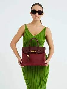 Hermès Сумка Birkin 30 Rouge H Ghw Preloved - фото 3