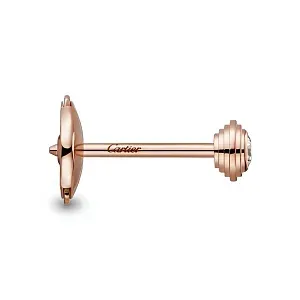 Cartier Серьги d'Amour stud earrings, 2 diamonds, mini model Rose Gold - фото 3