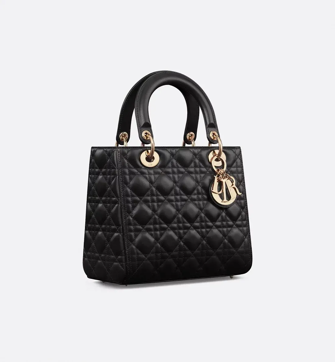 Dior Сумка Lady среднего формата Black - фото 5