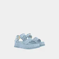 Louis Vuitton Босоножки Maya Platform Light Blue - фото 1