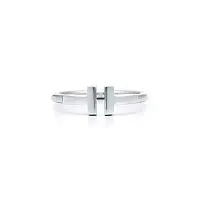 Tiffany & Co. Кольцо T Wire Ring White Gold - фото 1