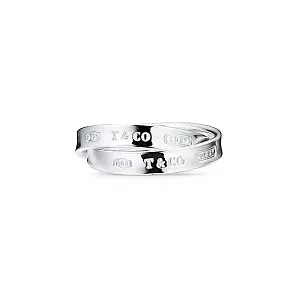Tiffany & Co. Кольцо 1837 Interlocking Circles Ring in Silver - фото 1