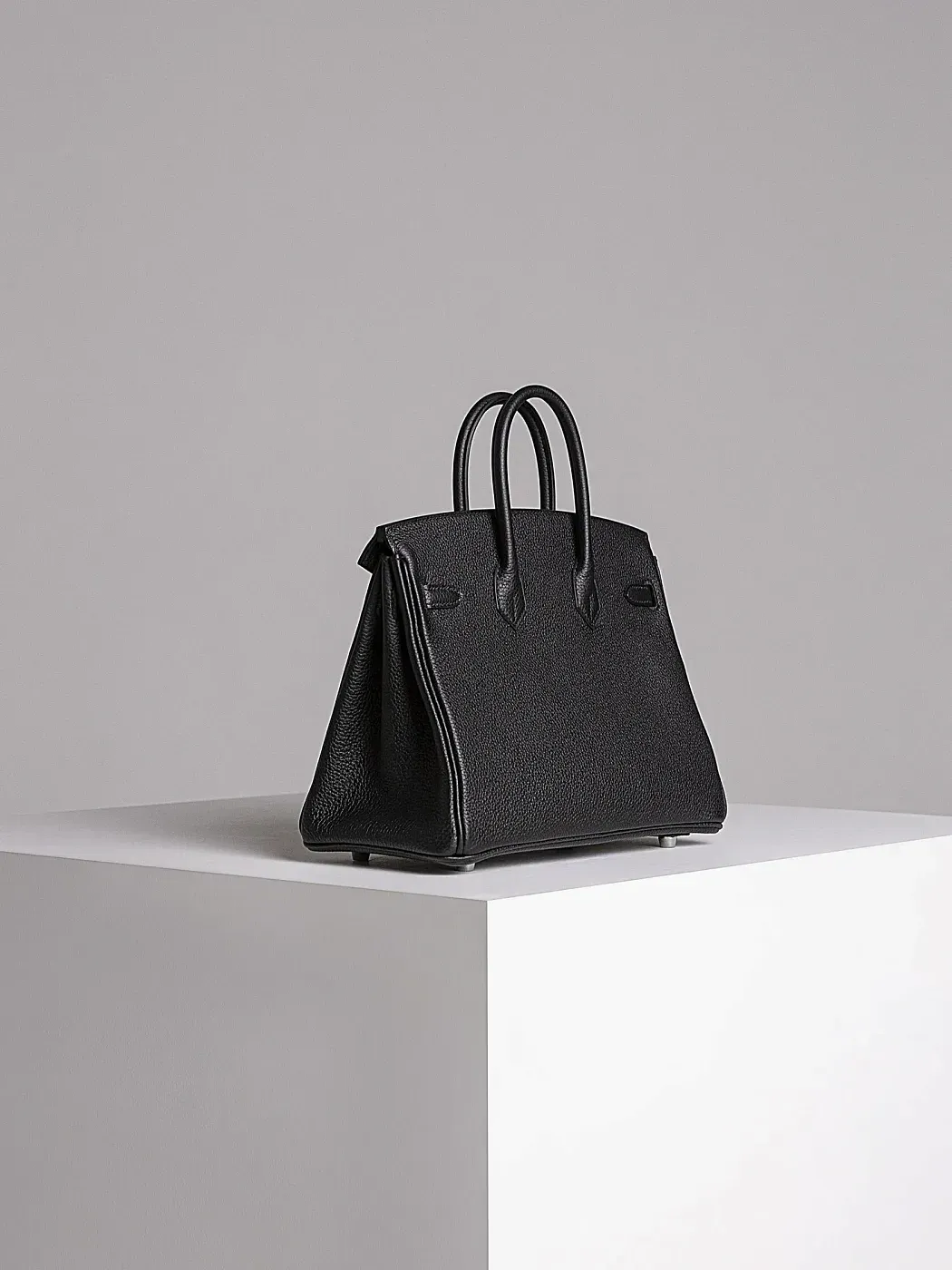 Hermès Сумка Birkin 25 Black Togo Palladium Hardware - фото 6