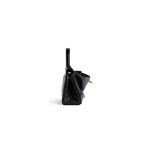 Balenciaga Сумка Rodeo Crocodile Embossed мини формата - фото 4