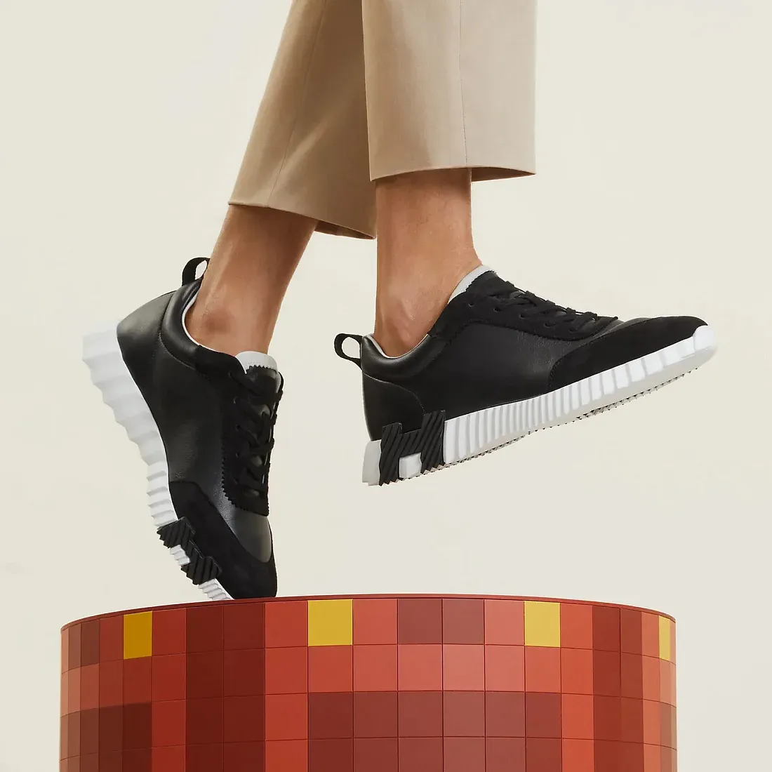 Hermès Кроссовки Bouncing Black - фото 2