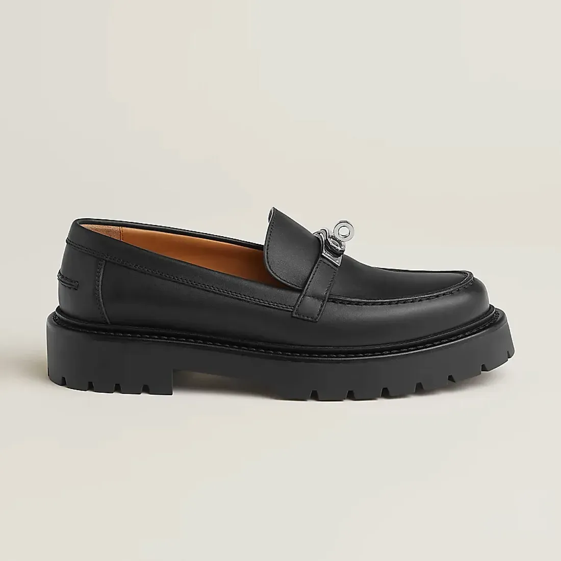 Hermès Лоферы Icone Naturel / Ecru - фото 3