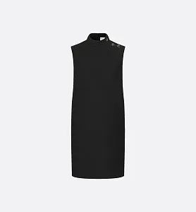 Dior Короткое платье с пуговицами CD - фото 1