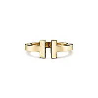 Tiffany & Co. Кольцо T Square Ring Men Yellow Gold - фото 1