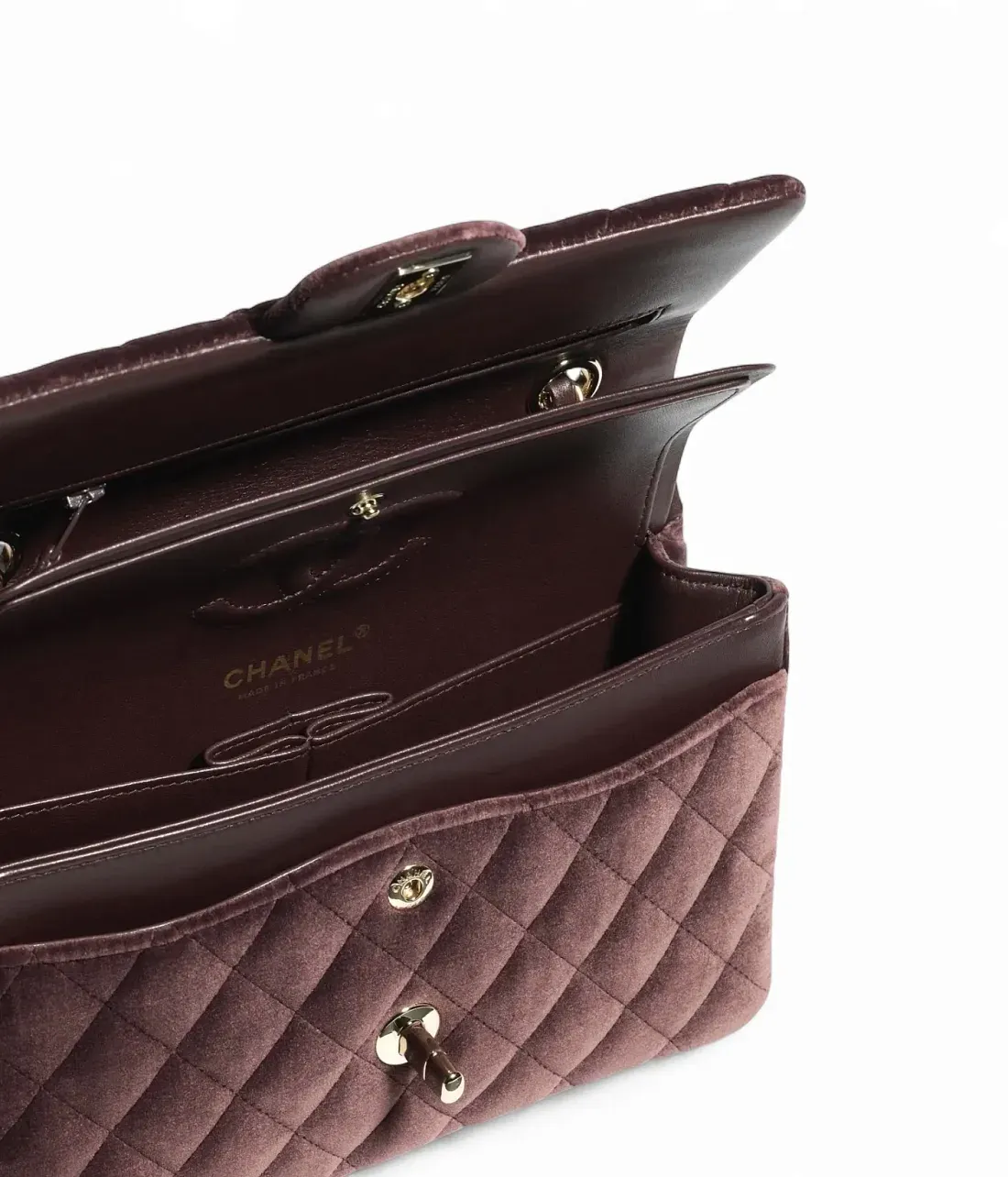 Chanel Маленькая сумка Dark Brown - фото 3