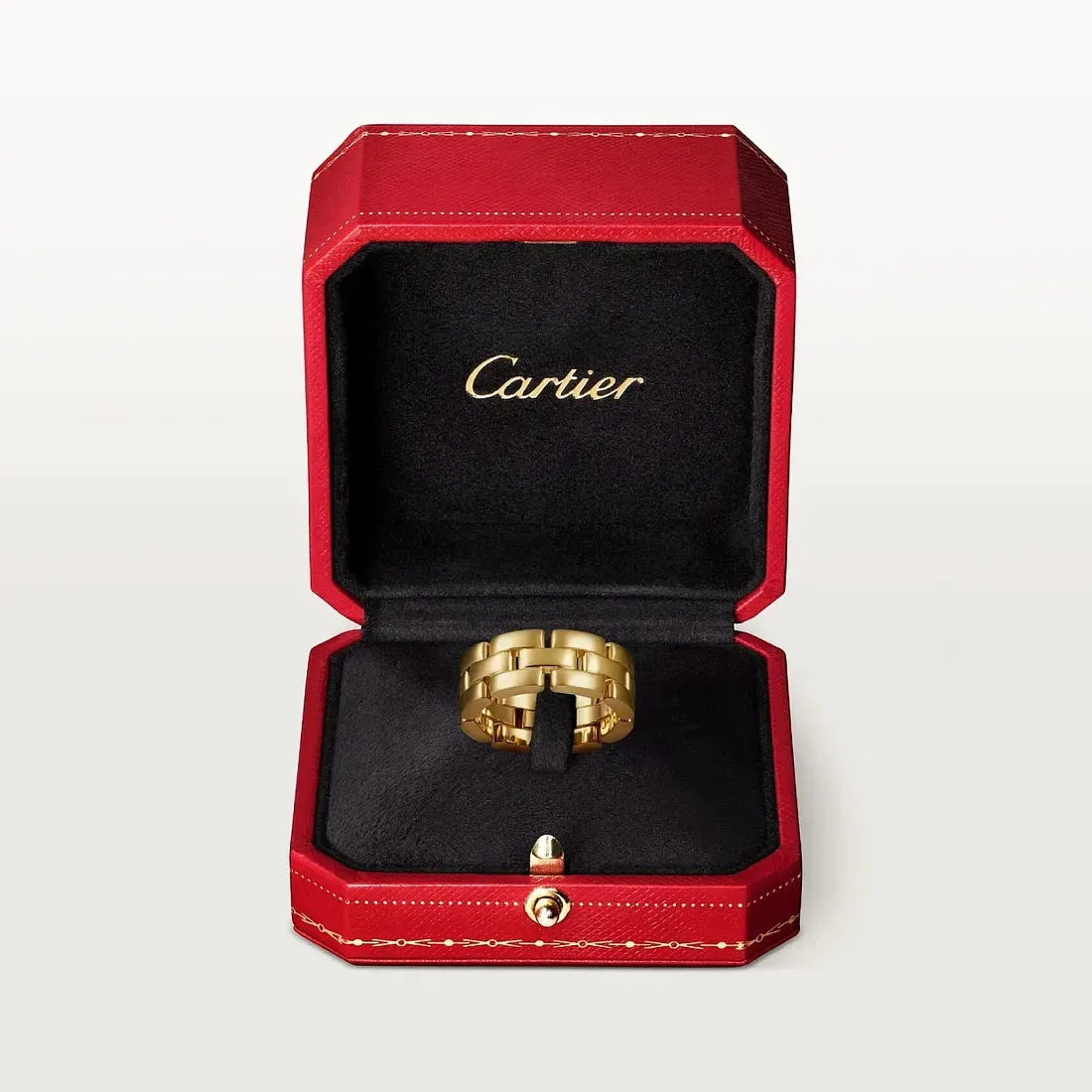 Cartier Кольцо Maillon Panthere Three Rows - фото 5