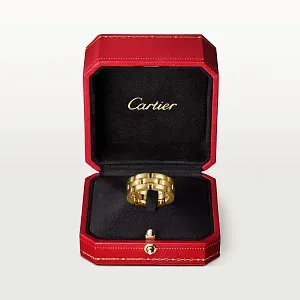 Cartier Кольцо Maillon Panthere Three Rows - фото 5