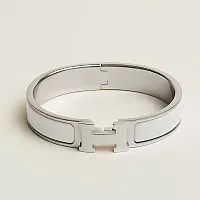 Hermès Браслет Clic H White - фото 1