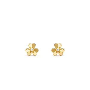 Van Cleef & Arpels Серьги Frivole Yellow Gold - фото 1