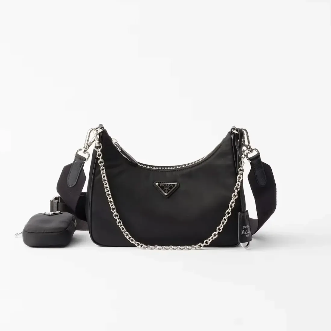 Prada Сумка Re-Edition 2005 из Re-Nylon White - фото 8