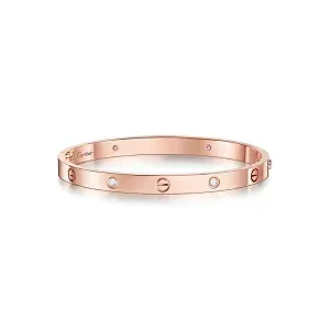 Cartier Браслет Love medium model, 4 diamonds Men - фото 1