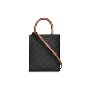 Celine Сумка Mini Vertical Cabas Tan - фото 3