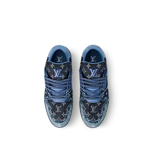 Louis Vuitton Кроссовки LV Trainer Blue - фото 3