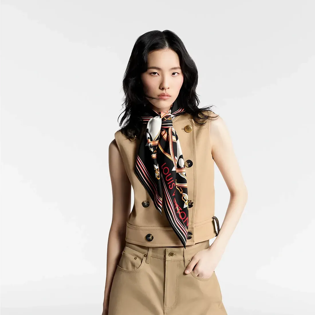 Louis Vuitton Платок-каре Ultimate Monogram Black - фото 2
