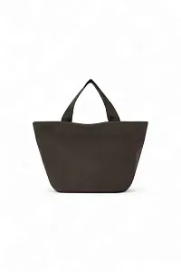 The Row Сумка Sisal Tote Brown из хлопка - фото 1