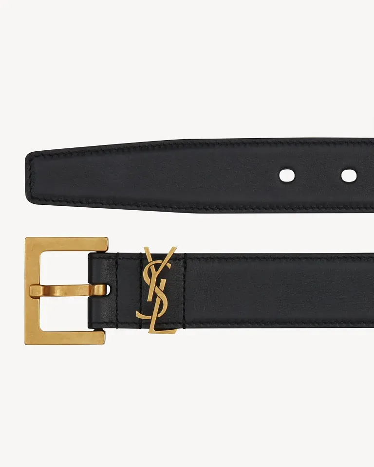 Ремень Cassandre Saint Laurent Black - фото 2