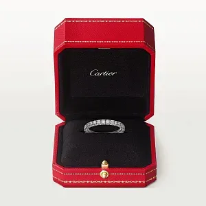 Cartier Обручальное кольцо с бриллиантовым паве Etincelle de 3,5 мм Platinum - фото 4