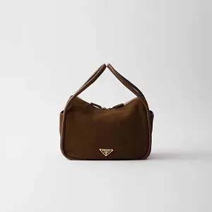 Prada Сумка из замшевой телячьей кожи - фото 1