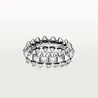 Cartier Среднее кольцо Clash de White Gold - фото 1