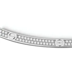 Cartier Колье Torque Love, paved - фото 3