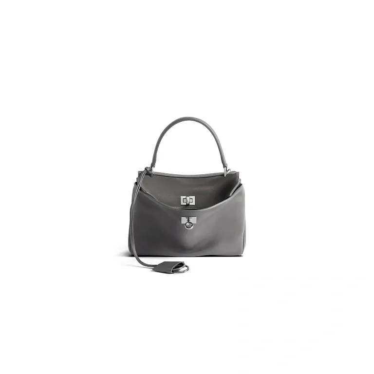 Сумка Rodeo in Black мини формата Balenciaga Grey - фото 1