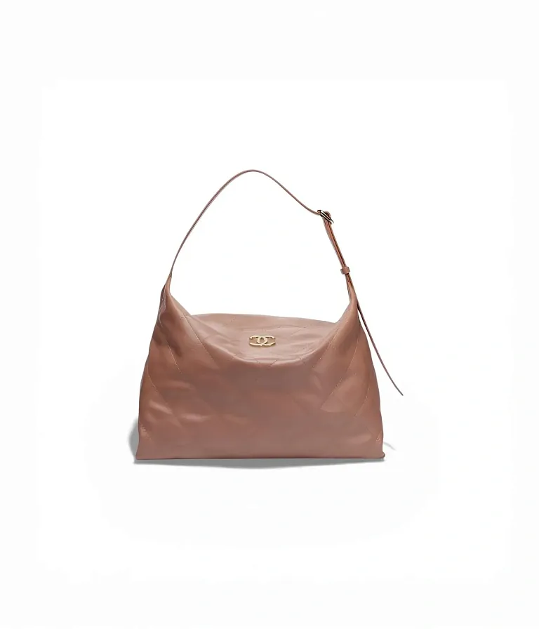 Сумка Maxi Sac Hobo Chanel Brown - фото 1