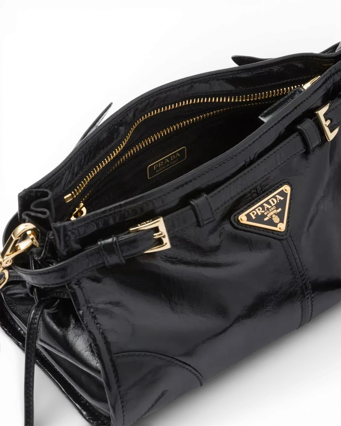 Prada Сумка Bonnie small leather shoulder - фото 5