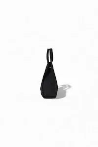 The Row Сумка Sisal Shopper Black из хлопка - фото 3