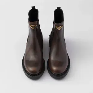 Prada Кожаные ботинки челси - фото 6