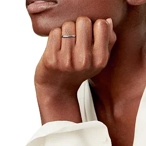 Tiffany & Co. Кольцо Lock Ring White Gold - фото 2