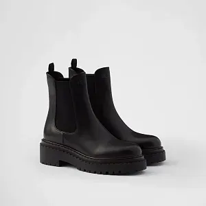 Prada Кожаные ботинки челси - фото 1