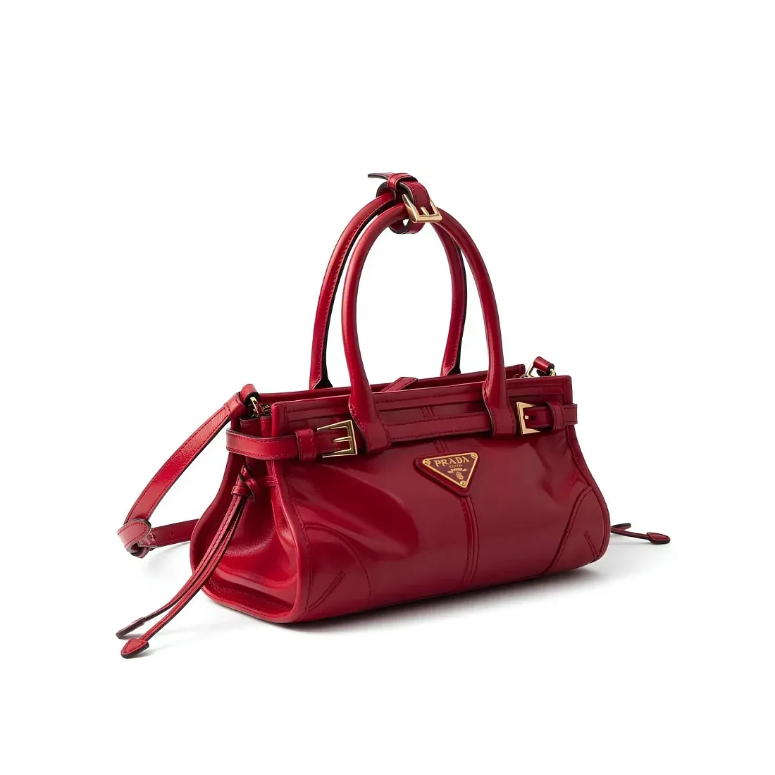 Prada Мини-сумочка Bonnie Red - фото 2