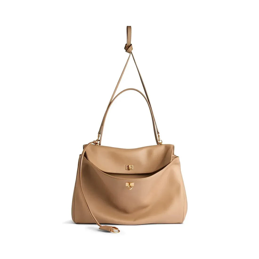 Balenciaga Сумка Rodeo большого формата Latte - фото 5