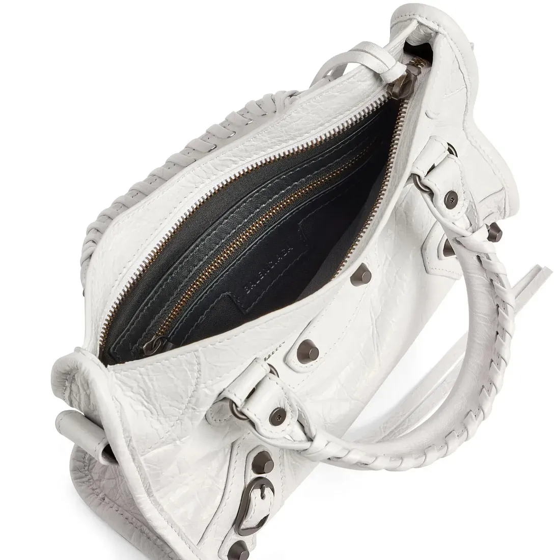 Balenciaga Сумка Le City мини формата Optic White - фото 6