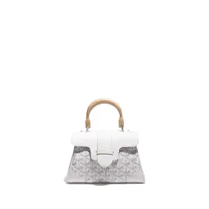 Goyard Мини-сумка Saigon Souple White - фото 1