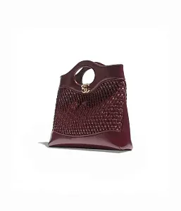 Chanel Мини-сумка Cabas 31 Dark Burgundy - фото 5