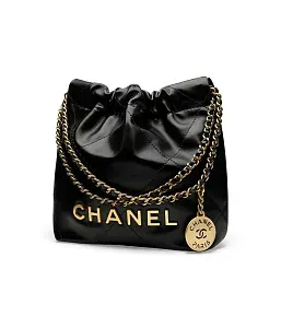 Chanel Мини-сумка 22 Black - фото 2