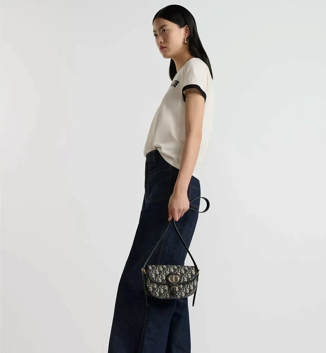 Dior Сумка East-West Bobby Blue - фото 2