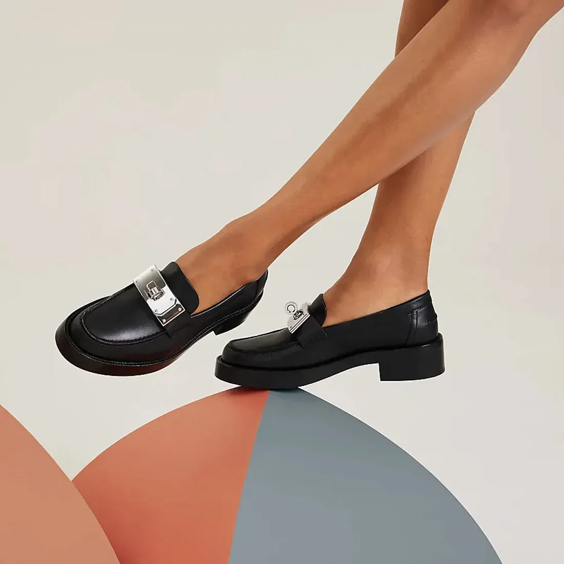 Hermès Лоферы Hot Black - фото 2