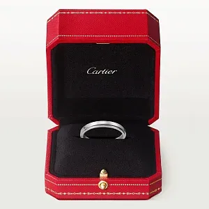 Cartier Обручальное кольцо D Amour 2,5 мм Platinum - фото 4