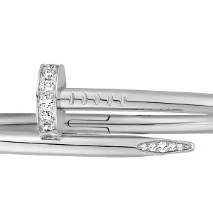 Cartier Браслет Juste Un Clou Bracelet Classic Model with diamonds - фото 5